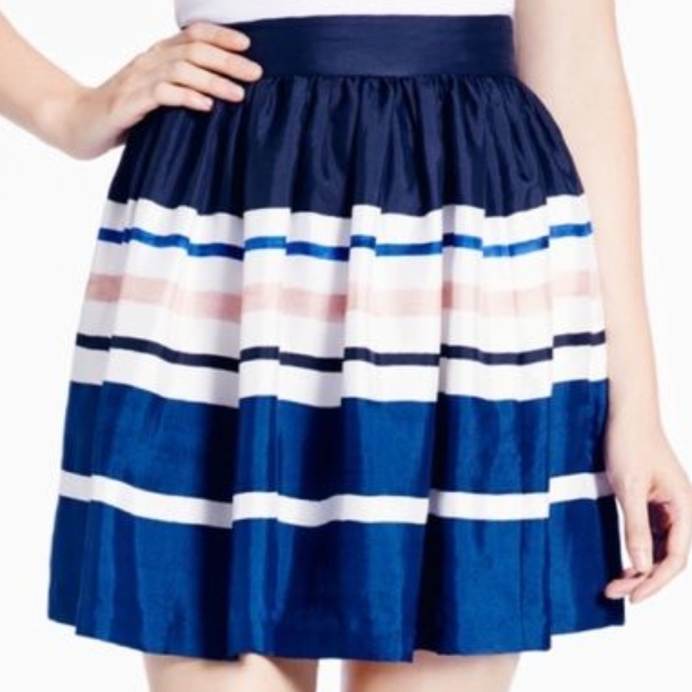 Kate Spade Stripe Cupcake Skirt The Rules skirt - Picture 1 of 3